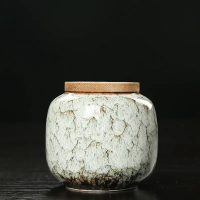 Boite à Thé en Céramique Design Iris - vue 2