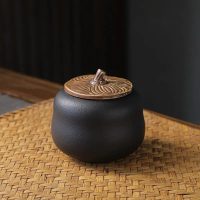 Boite à thé en Céramique Fruit Kaki - vue 2