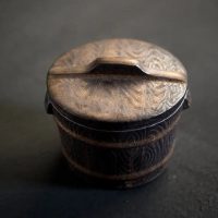 Boite à thé Japonaise Ancienne en Céramique 500ml - vue 2
