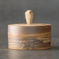 Boite à thé Japonaise en Argile 500ml - vue 4