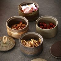Boite à thé Japonaise en Argile 500ml - vue 9