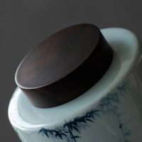 Boite à Thé ronde haut de gamme en céramique de 1000ml - vue 2