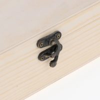 Boite à Thé Simple en Bois 4 Rangements - vue 2