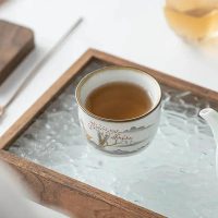 Coffret 2 tasses à thé en céramique 95ml