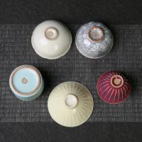 Coffret Asiatique de 5 Tasses à Thé - vue 5
