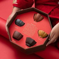 Coffret Tasses à Thé Cinq Bonheurs - vue 4