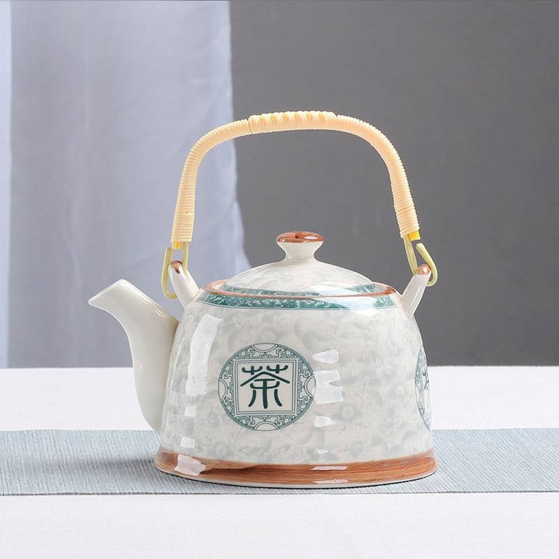 Théière Chinoise en Porcelaine Symbole 900ML