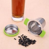 Infuseur à Thé en Acier et Silicone (Grande Tasse) - vue 4