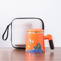 Mug à thé Prestigieux et Design en Céramique 400ml - vue 3