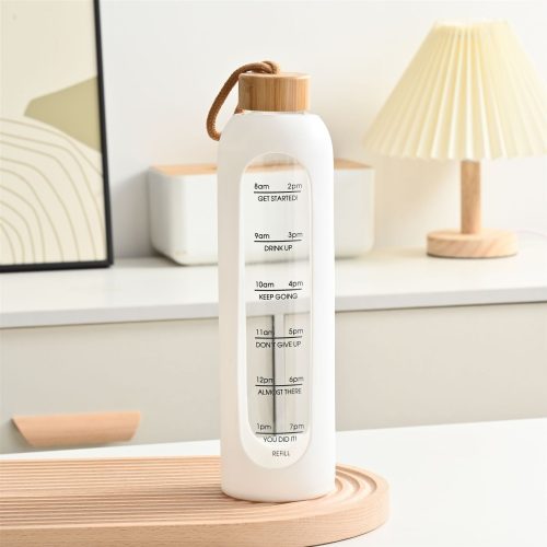 Gourde en Verre Coque Coloré 1L