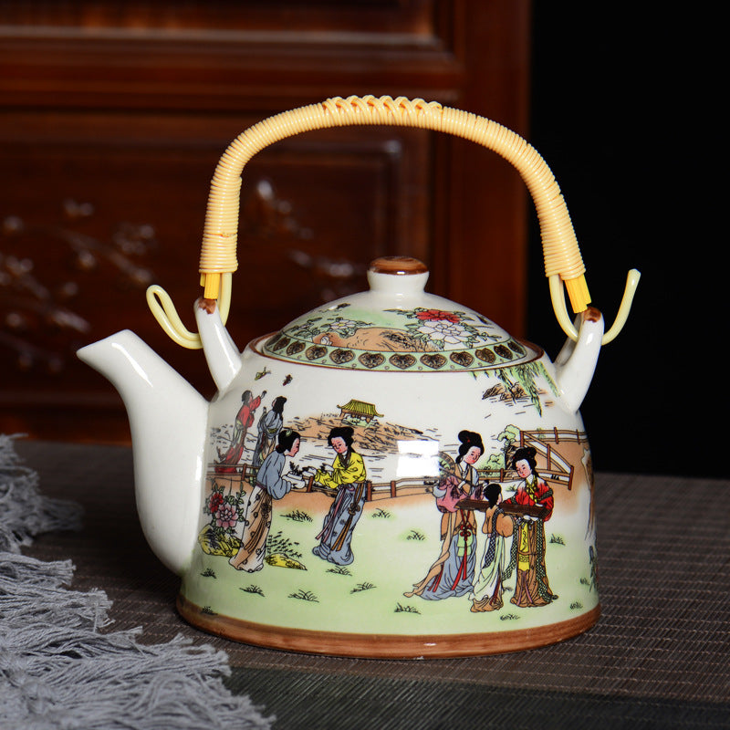 Théière Chinoise en Porcelaine Tradition 900ML