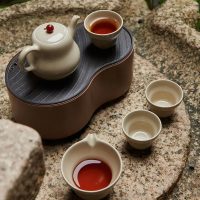 Petit Service à Thé Chinois en Céramique