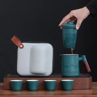 Petit Service à thé Japonais de Voyage 350ml - vue 6