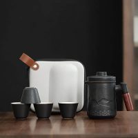 Petit Service à thé Japonais de Voyage 350ml - vue 7