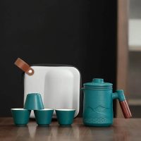 Petit Service à thé Japonais de Voyage 350ml - vue 8