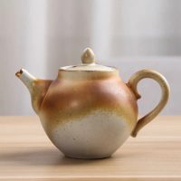 Petite théière japonaise ronde en céramique 170ml - vue 2