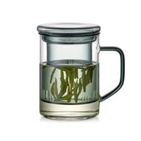 Grand mug à thé en verre avec Infuseur 400ml - vue 3