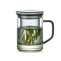Grand mug à thé en verre avec Infuseur 400ml - vue 5