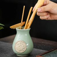 Service à thé ambiance Chinoise en Céramique - vue 2