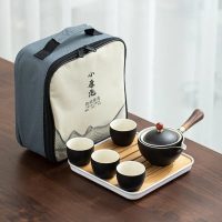 Service à thé Chinois Transportable en Céramique - vue 3