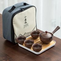 Service à thé Chinois Transportable en Céramique - vue 7