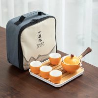 Service à thé Chinois Transportable en Céramique - vue 9