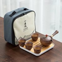 Service à thé Chinois Transportable en Céramique - vue 11