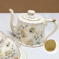 Service à thé Européen Motifs Floraux 800ml - vue 3