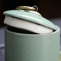 Service à thé Japonais Craquelé Vert Jade - vue 3