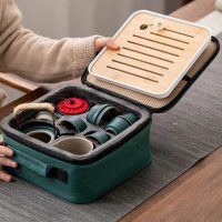 Service à thé Japonais de Voyage en Céramique - vue 3