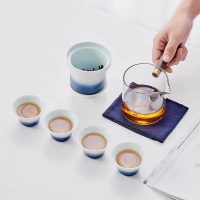 Service à thé Japonais Design Kyusu en Céramique - vue 7