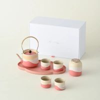 Service à thé Japonais en Céramique Douce Harmonie - vue 2
