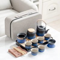 Service à thé Japonais Motifs Paysages - vue 3