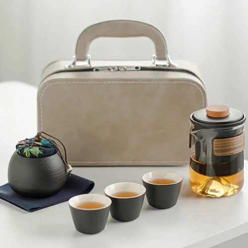 service-a-the-japonais-portable-en-ceramique-300ml-110425227 Service à thé Japonais Portable en Céramique 250ml