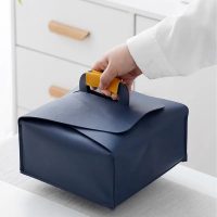 Service à thé japonais transportable en céramique motifs montagnes - vue 4