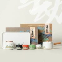 Service à Thé style Japonais avec Théière Rotative - vue 5