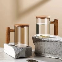 Mug à thé bois d'acacia 400ml - vue 3