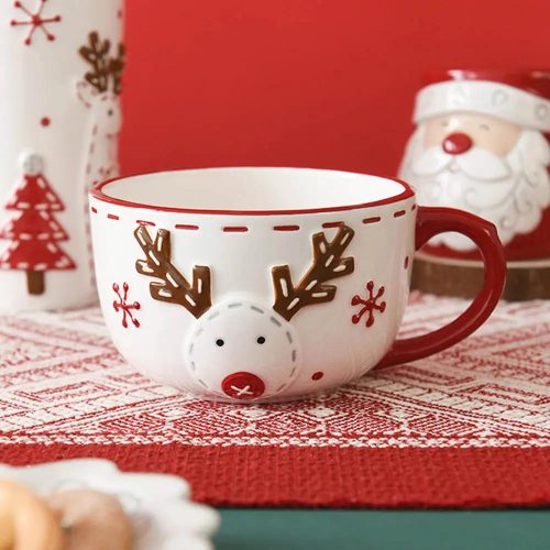 tasse-a-the-de-noel-petit-renne-500ml-113045277 Tasse à Thé de Noël Petit Renne 500ml