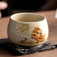 Tasse à thé en Céramique Lion Dansant 170ml - vue 2