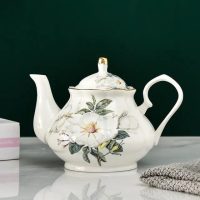 theiere-anglaise-en-porcelaine-fleurs-blanches-400ml-1665505037 Théière Anglaise en Porcelaine Fleurs Blanches 400ML