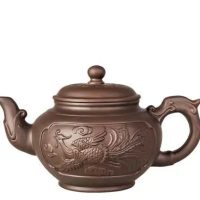 Théière Chinoise en Argile Motifs Coq 500ML