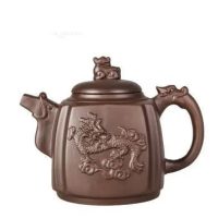 Théière Chinoise en Argile Motifs Dragons 500ML