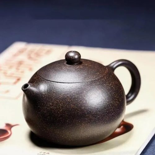 theiere-chinoise-en-argile-ronde-220ml-340ml-1665356437 Théière Chinoise en Argile Ronde 220ML - 340ML