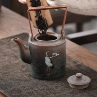 Théière Chinoise en Céramique Grues 400ML - vue 2