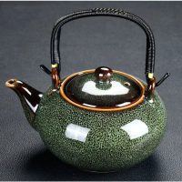 Théière Chinoise en Porcelaine Exquise Ronde 700ML - vue 2