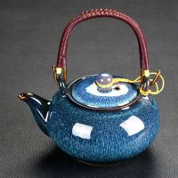 Théière Chinoise en Porcelaine Exquise Ronde 700ML - vue 3