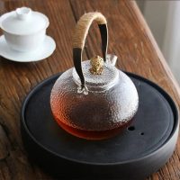 Théière Chinoise en Verre Ancienne 900ML