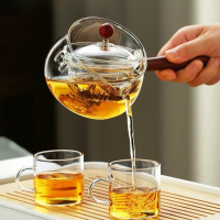 Théière Chinoise en Verre Xiaoyao 600ml - vue 4