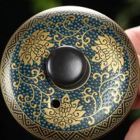 Théière Chinoise Noire Vintage en Céramique 240ML - vue 2