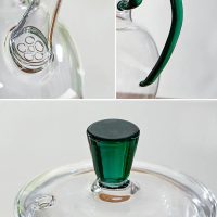 Théière en Verre avec Anse Colorée 600ml - vue 3